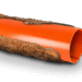 Broken sewer pipe needing trenchless repair