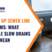 Backed up sewer line symptoms blog header