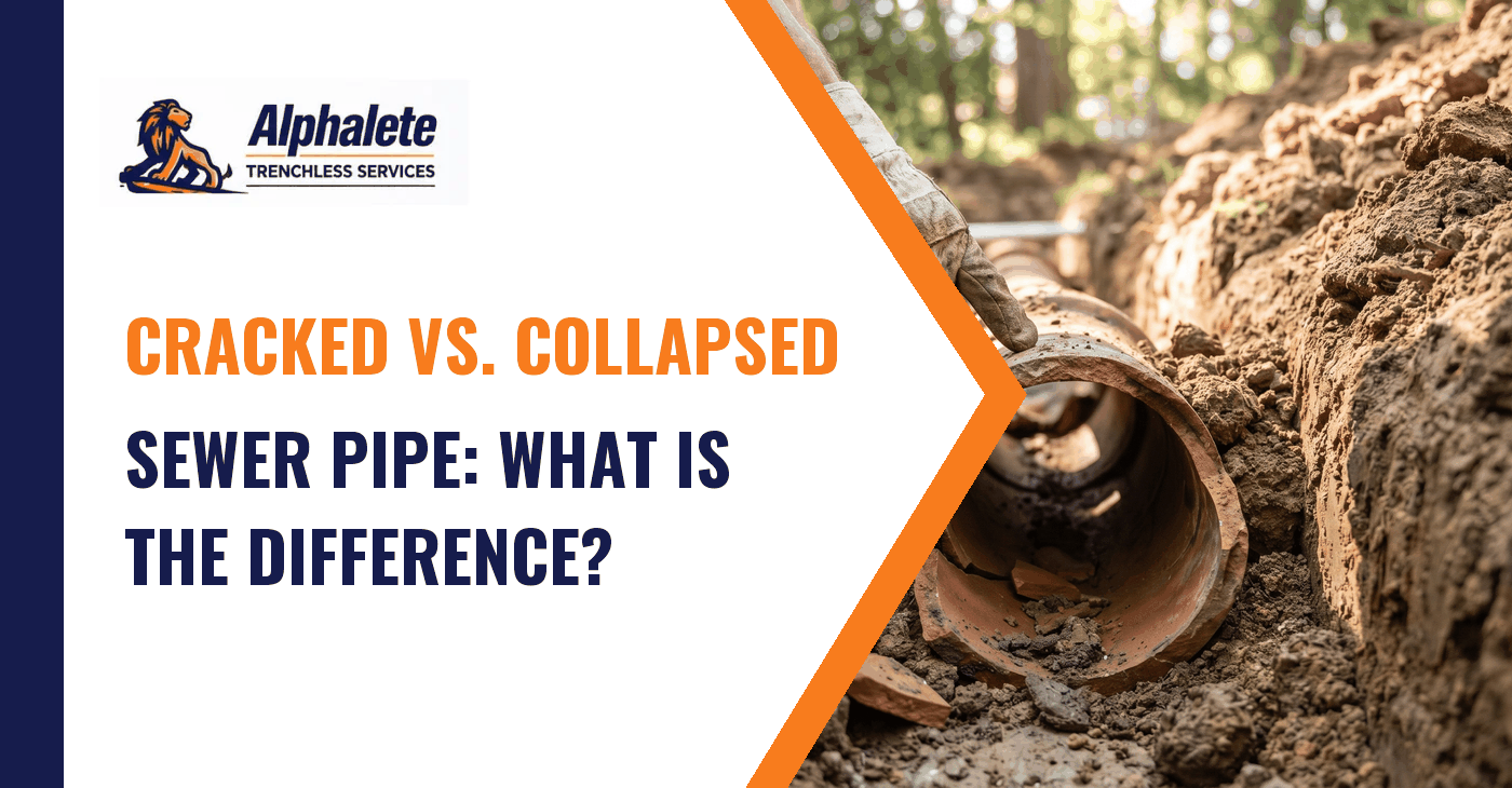 Cracked vs. Collapsed Sewer Pipe: What Is the Difference?