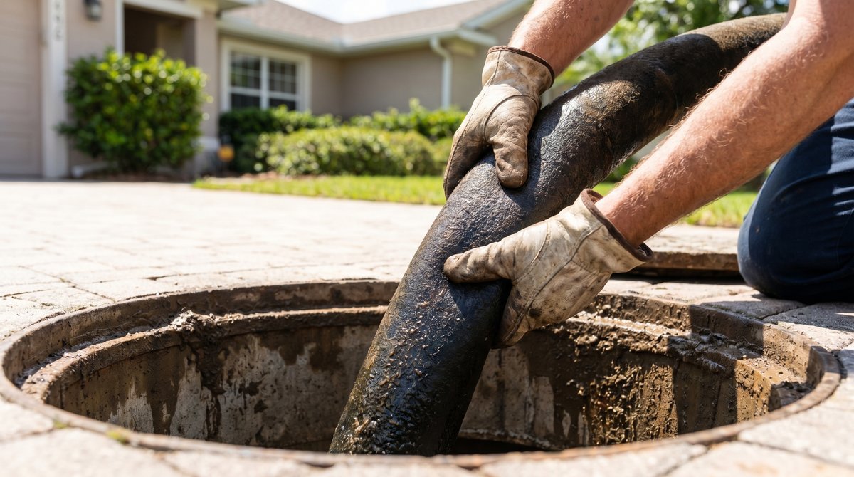 What is trenchless sewer repair in practice: a resin liner goes into the old pipe with no trench