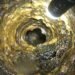 How often should you hydro jet depends on buildup like this grease-coated drain line
