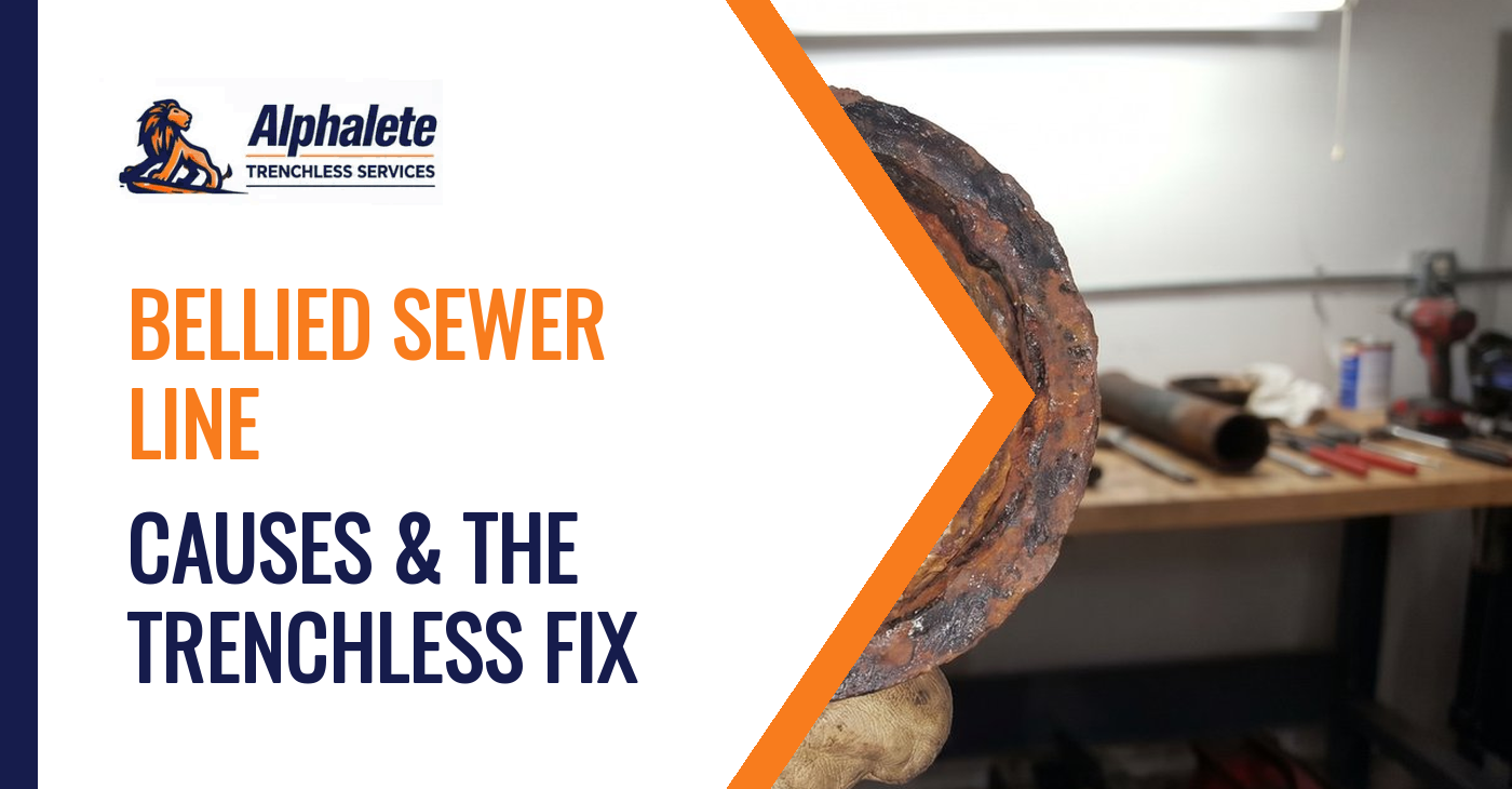 Bellied Sewer Line: Causes and Trenchless Fix | Colorado Springs