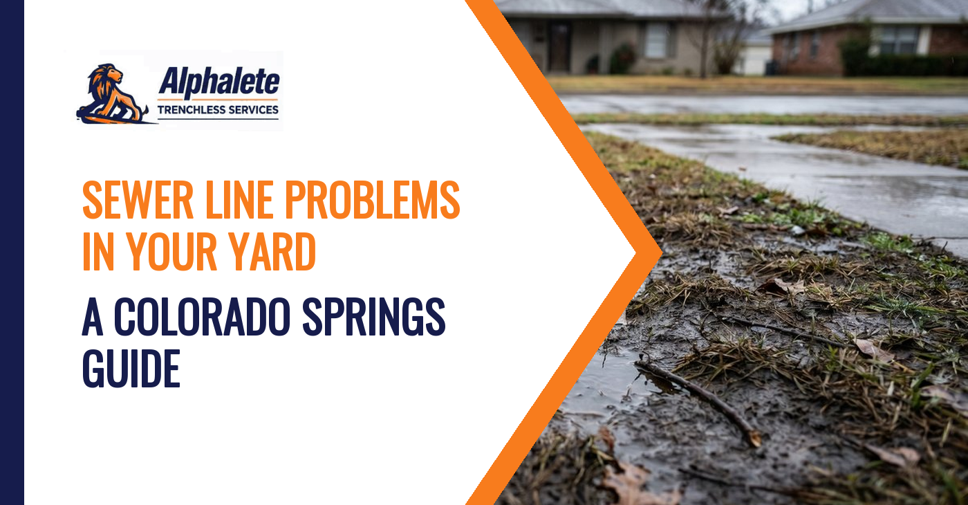 Sewer Line Problems in Your Yard: A Colorado Springs Homeowner’s Guide