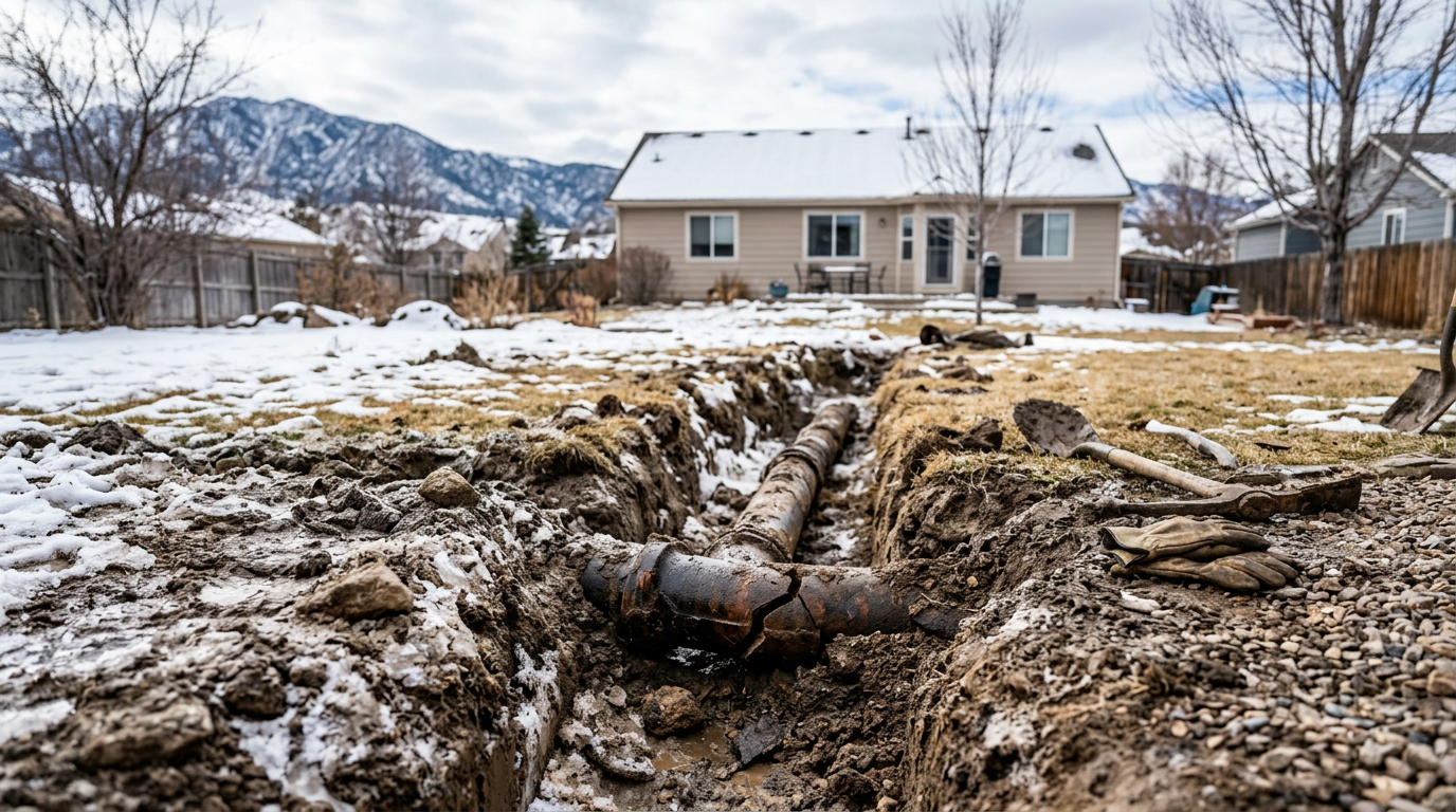 Frost Heave Sewer Line Colorado: Causes & Trenchless Fix