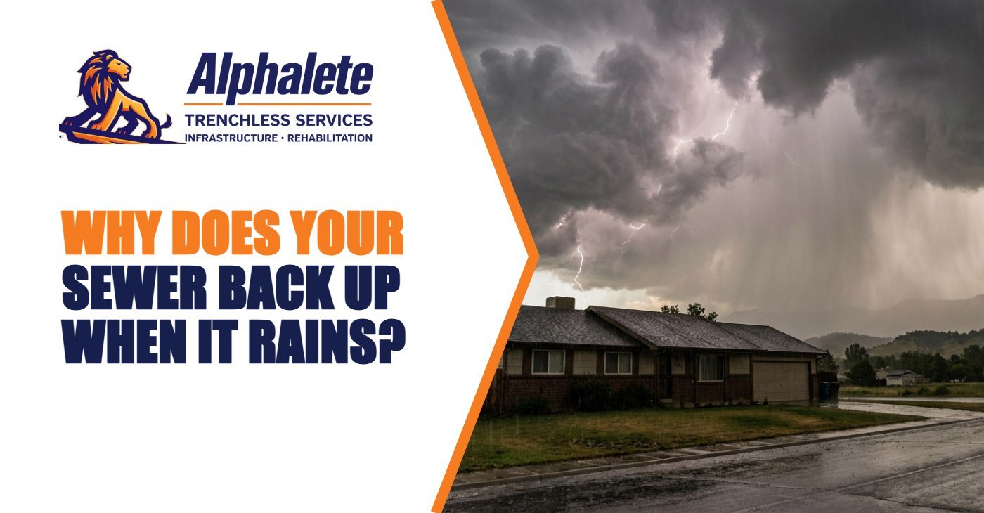 Why Does My Sewer Back Up When It Rains? Monsoon-Season Causes and Fixes