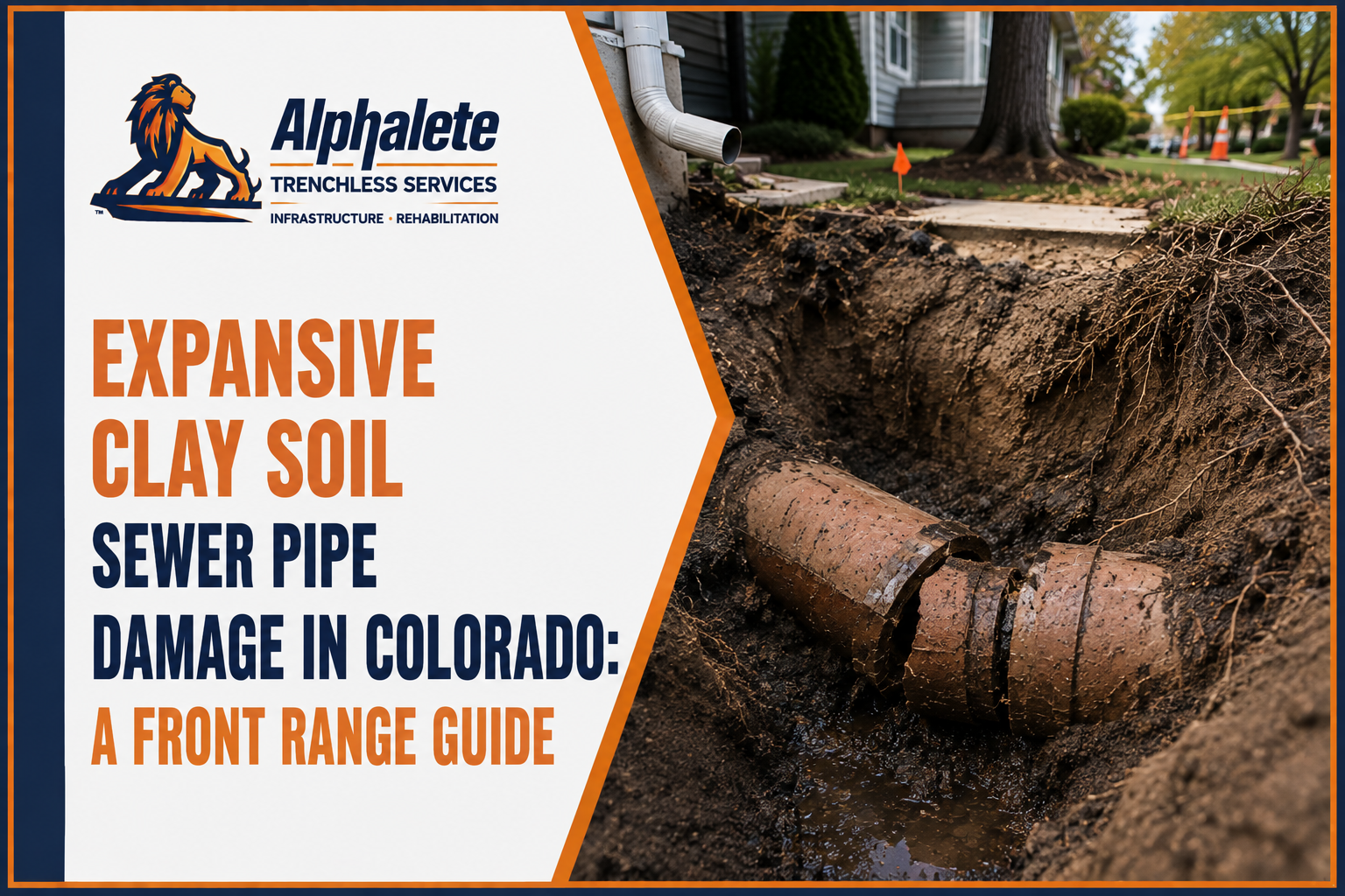 Expansive Clay Soil Sewer Pipe Damage in Colorado: A Front Range Guide