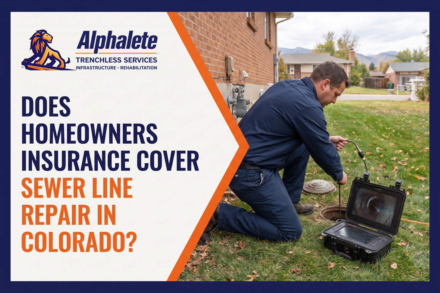 Does Homeowners Insurance Cover Sewer Line Repair in Colorado?