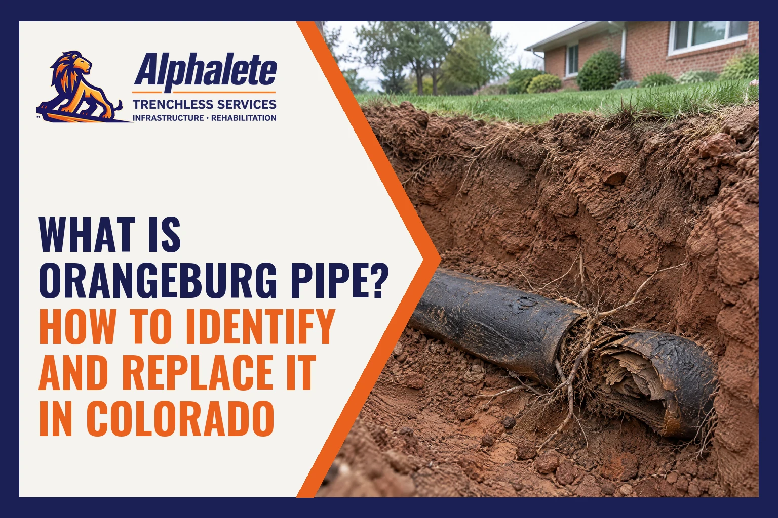 What Is Orangeburg Pipe? How to Identify and Replace It in Colorado