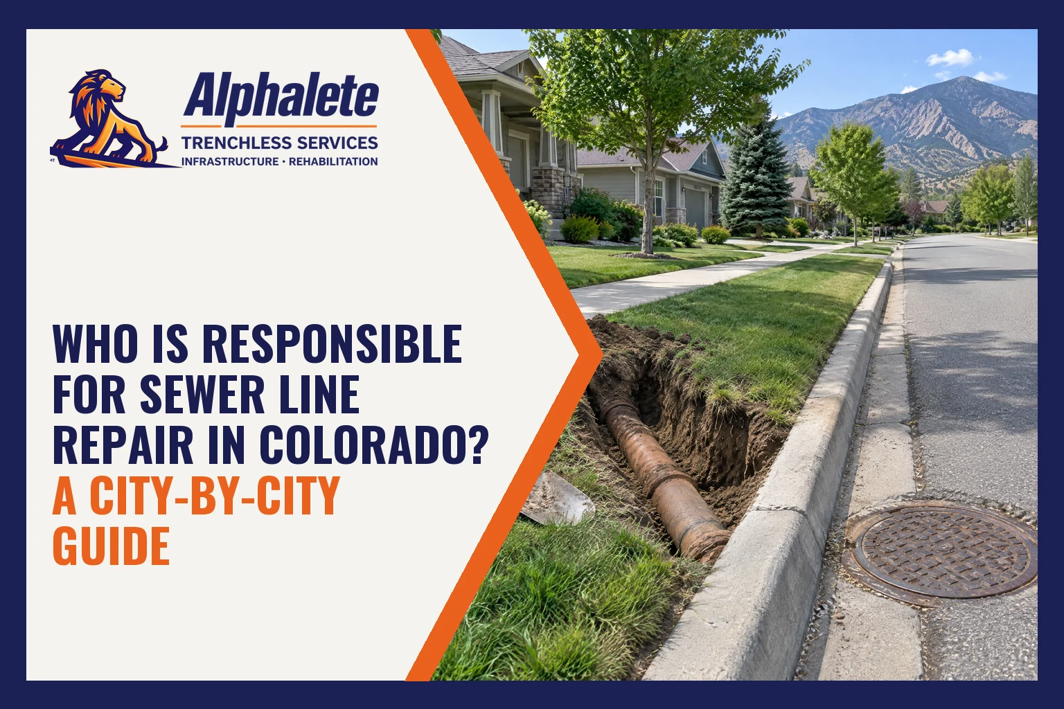 Who Is Responsible for Sewer Line Repair in Colorado? A City-by-City Guide