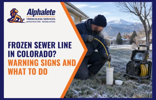 Frozen Sewer Line in Colorado: Warning Signs, Causes and What to Do
